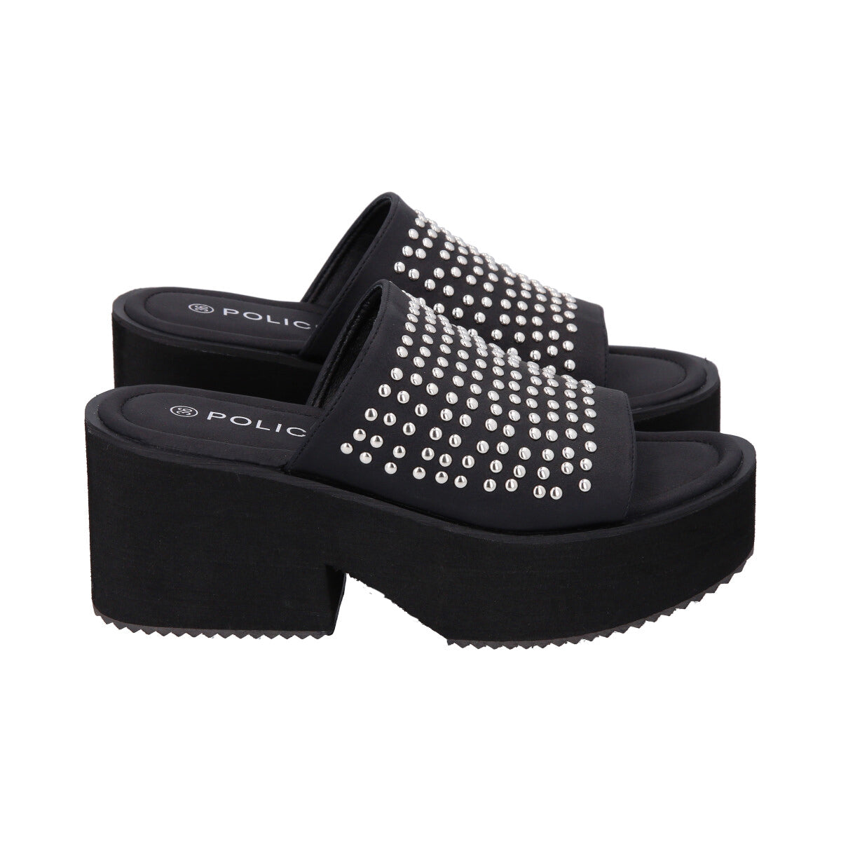 Sandalia Mujer Negro Fast Police