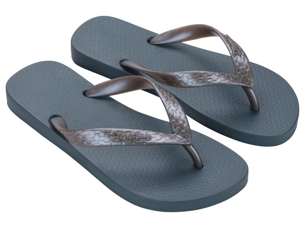 Sandalia Mujer Azul/Plata Classica Ipanema