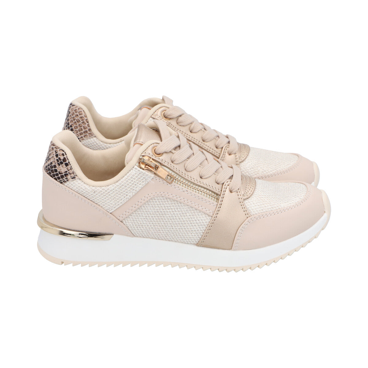 Zapatilla Urbana Mujer Dorado Elena Detogni