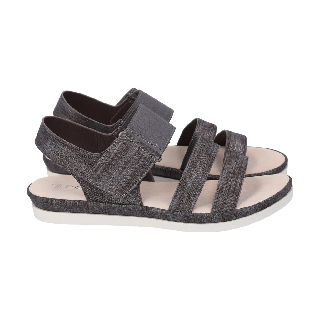 Sandalia Mujer Gris Macu Police