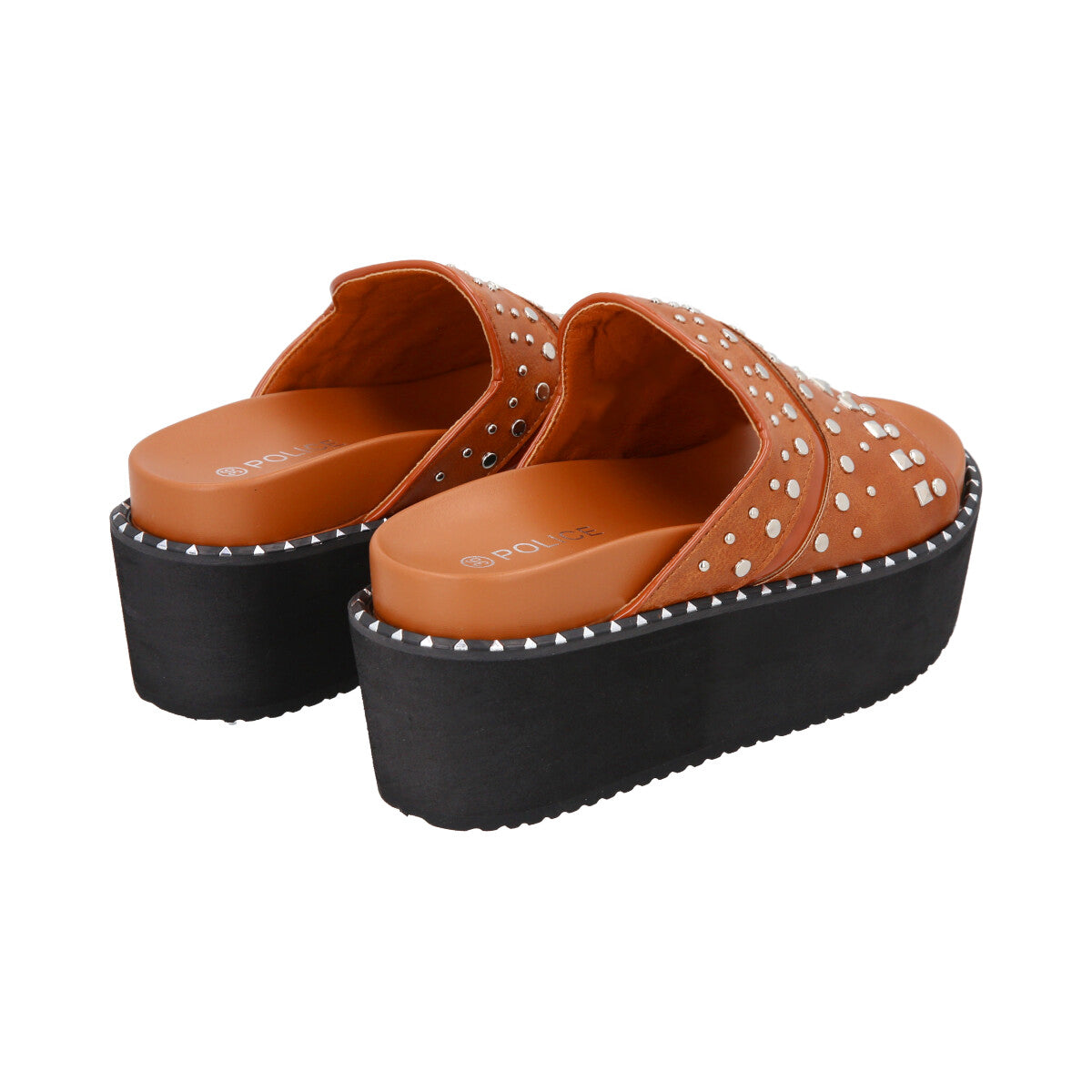 Sandalia Mujer Camel Lari Police