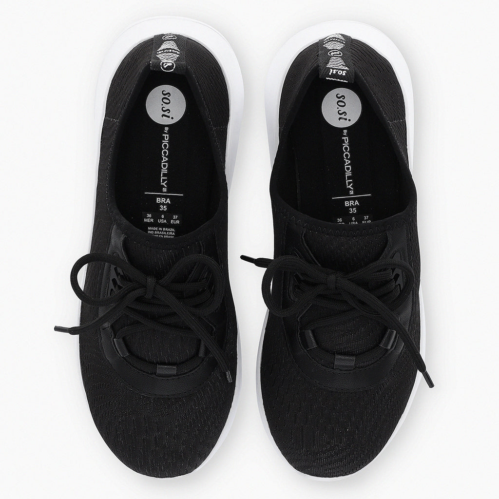 Zapatilla Urbana Mujer 11 Liz Negro Piccadilly