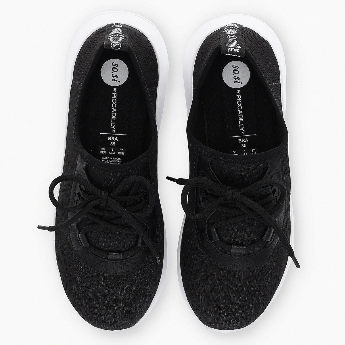 Zapatilla Urbana Mujer 11 Liz Negro Piccadilly