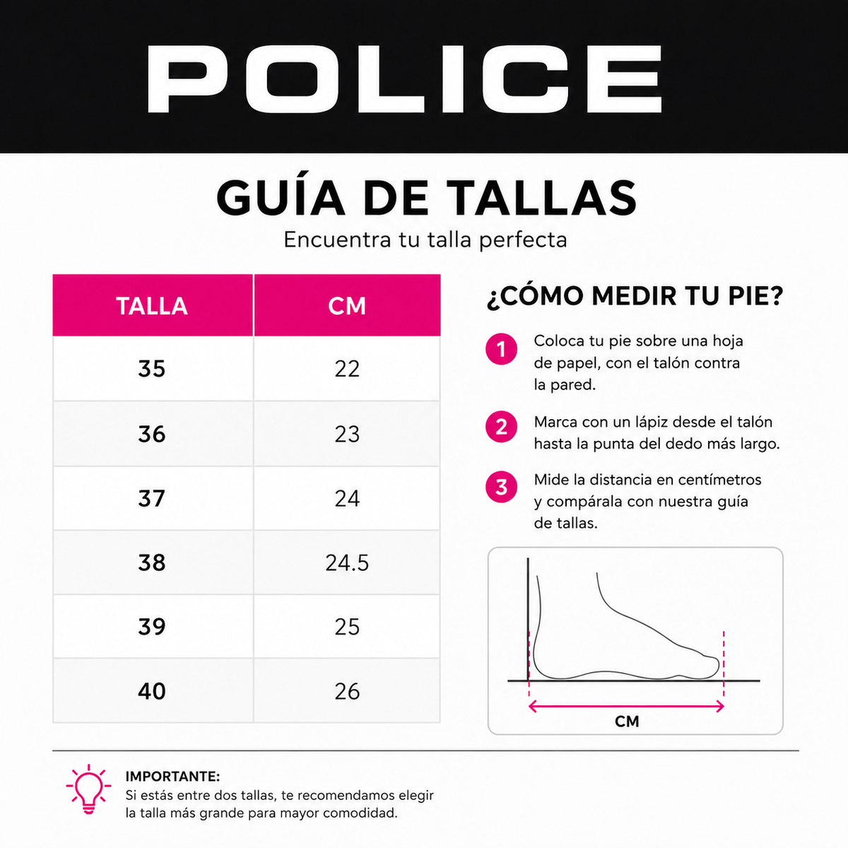 Sandalia Mujer Beige Lola 33 Police