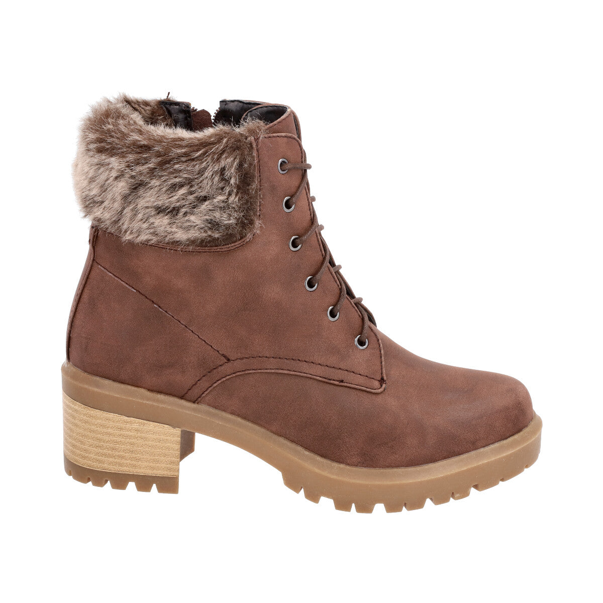 Botin Mujer Marrón Lara  Police