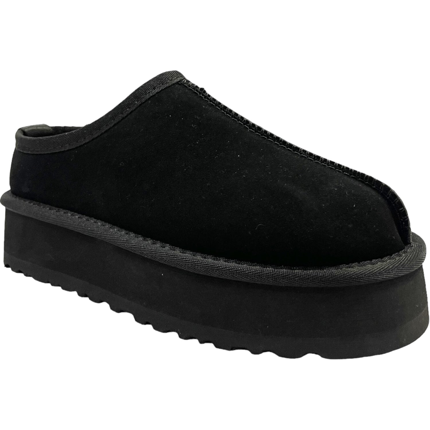 Pantufla Chiporro Mujer Negro Miami Detogni