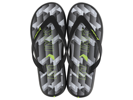 Sandalia Hombre Negro R1 INK Rider