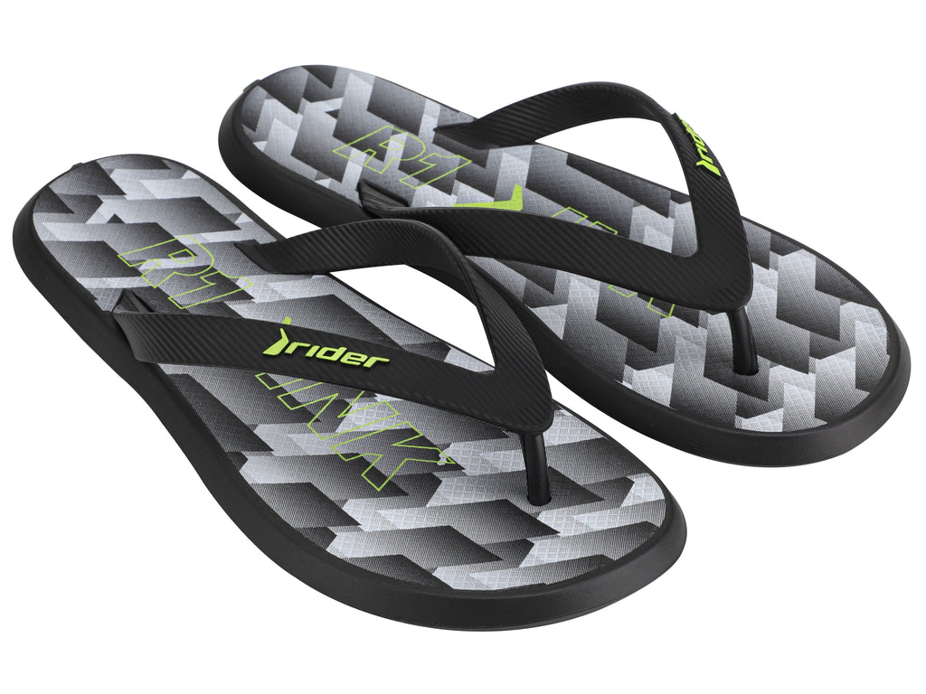 Sandalia Hombre Negro R1 INK Rider