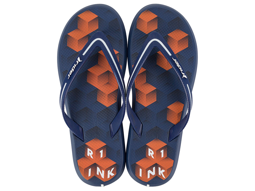 Sandalia Hombre Azul  R1 INK Rider