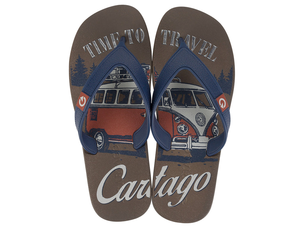 Sandalia  Hombre Café Dakar Ad Cartago