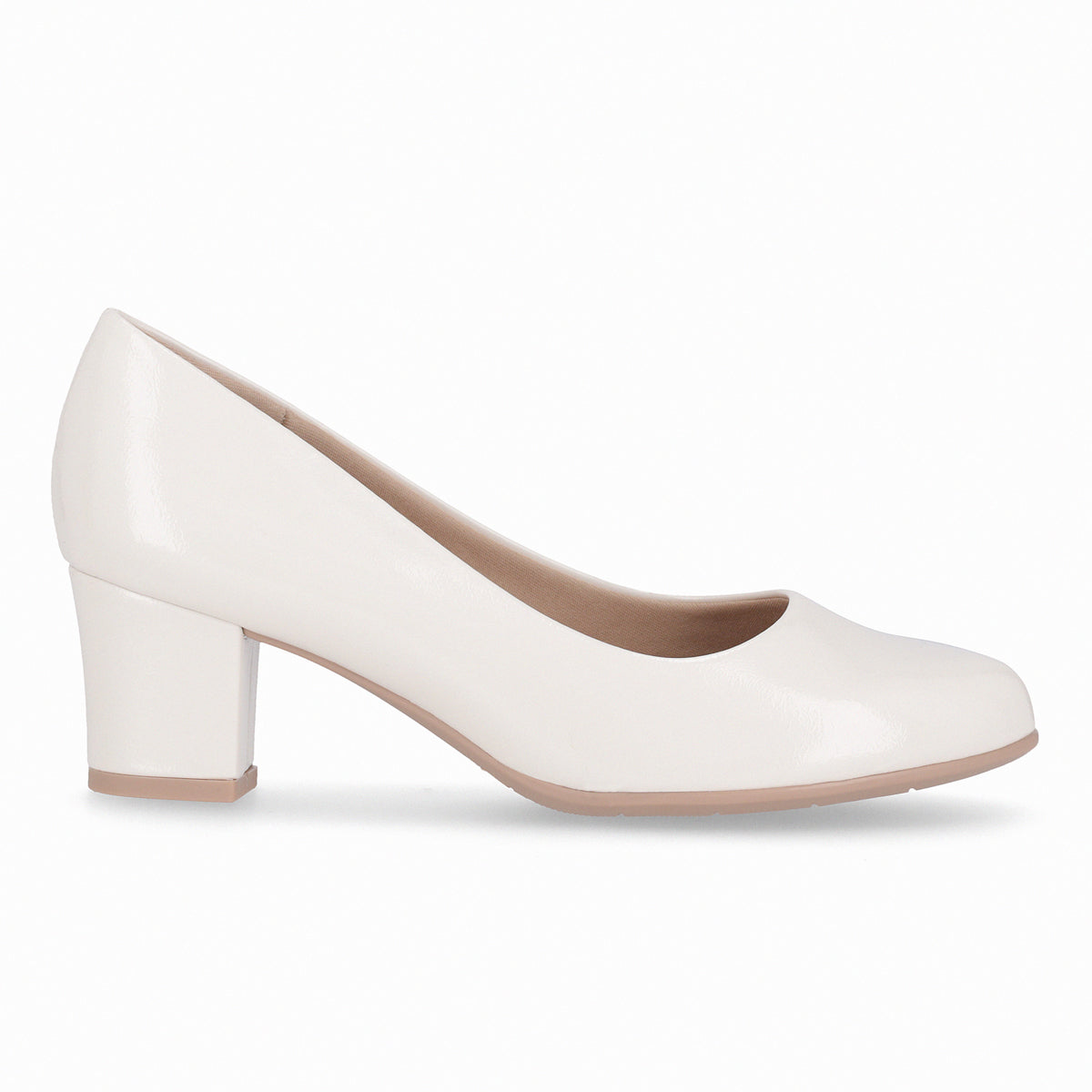 Zapato Mujer Crudo/Charol Laura Piccadilly