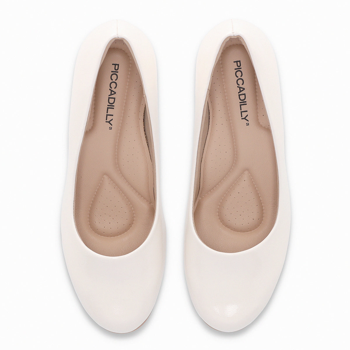 Zapato Mujer Crudo/Charol Laura Piccadilly