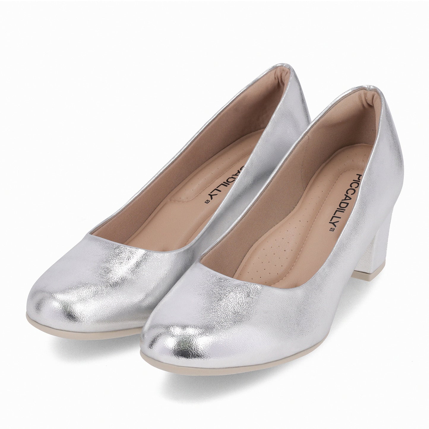 Zapato Mujer Plateado Laura Piccadilly