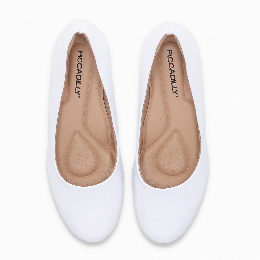 Zapato Mujer Blanco/Charol Laura Piccadilly