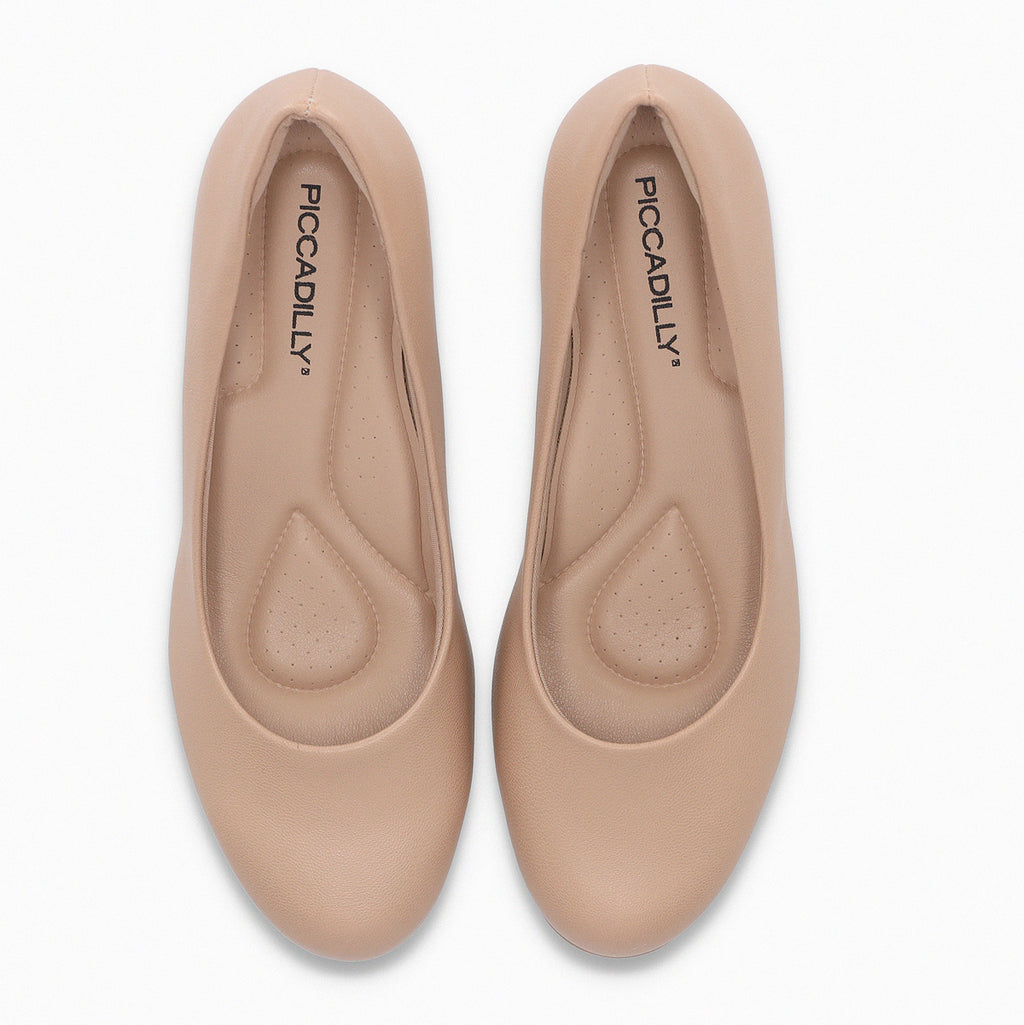 Zapato Mujer Nude/Capuccino Laura Piccadilly