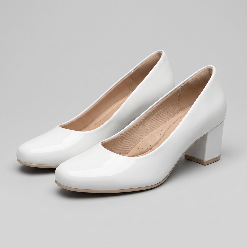 Zapato Mujer Blanco/Charol Laura Piccadilly