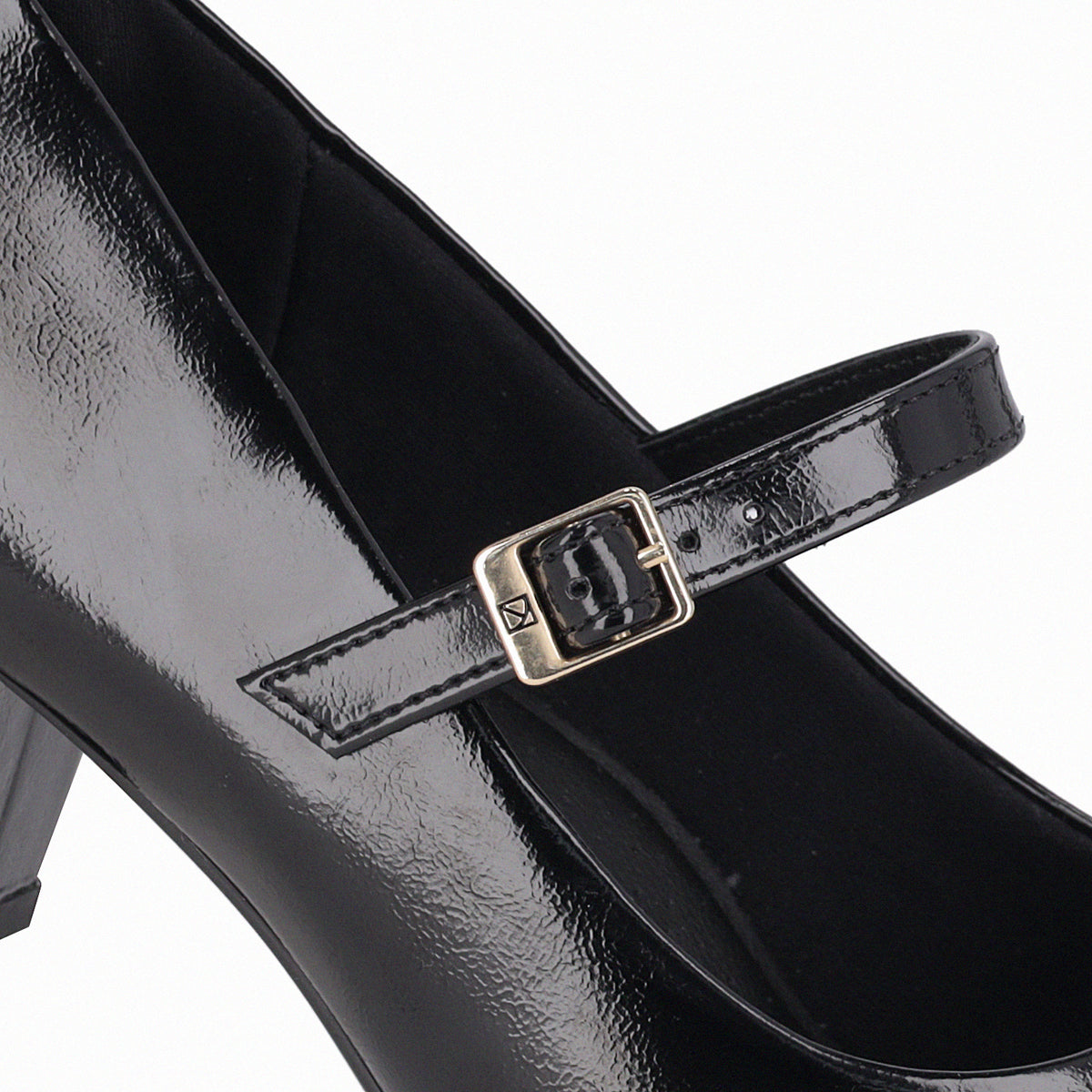 Zapato Mary Jane Mujer Negro/Charol Laura Piccadilly