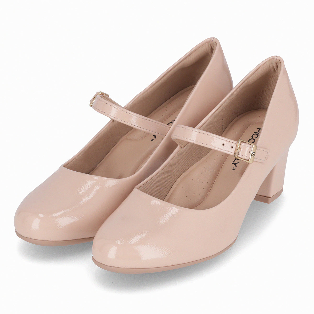 Zapato Mary Jane Mujer Rosa/Charol Laura Piccadilly