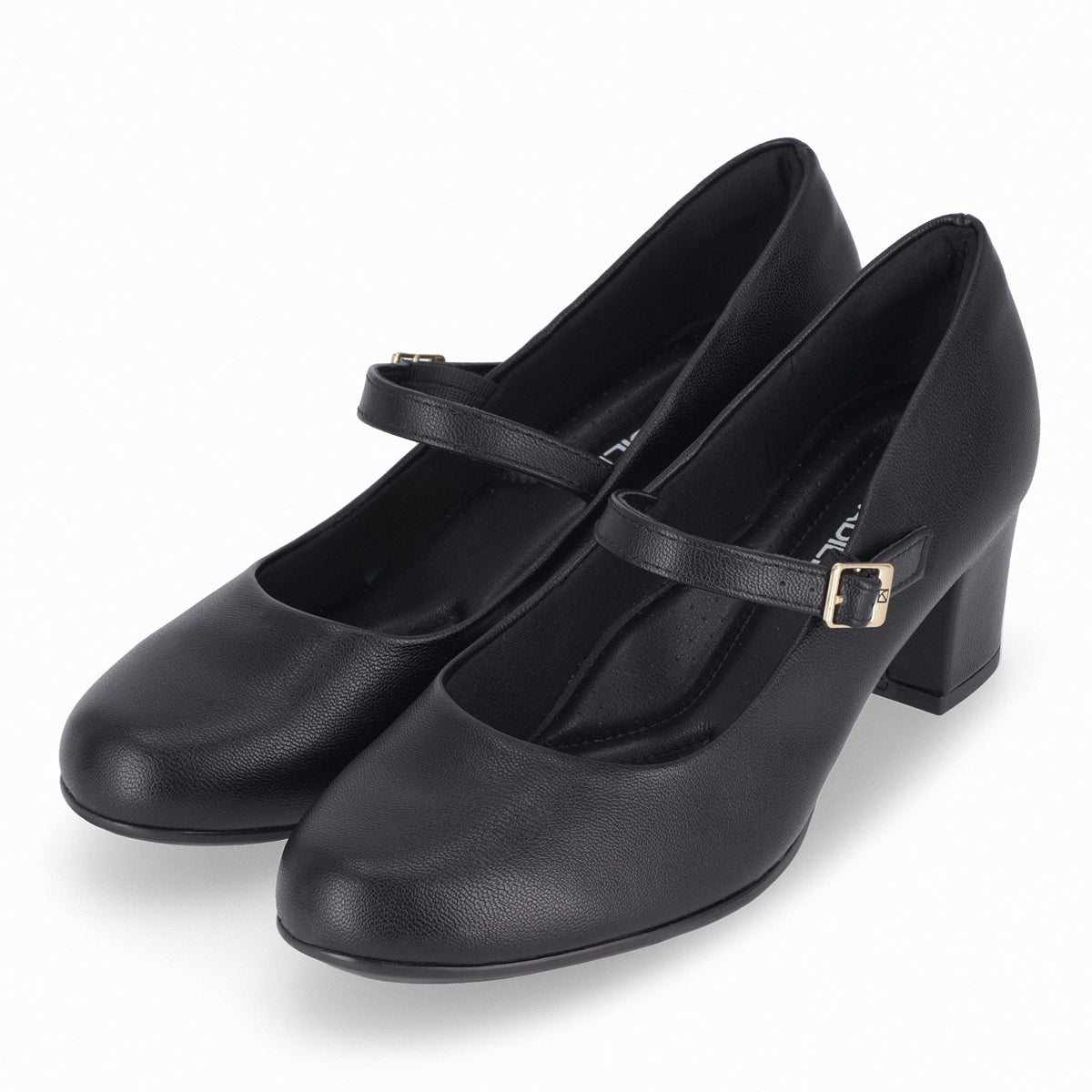 Zapato Mary Jane Mujer Negro Laura 01 Piccadilly