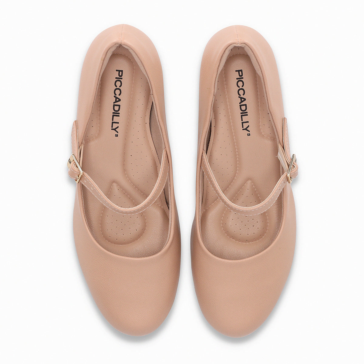 Zapato Mary Jane Mujer Nude Laura 01 Piccadilly