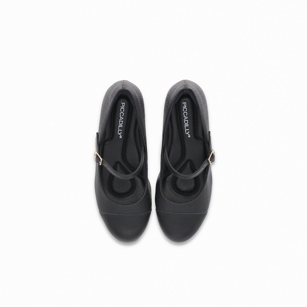 Zapato Mary Jane Mujer Negro Laura 22 Piccadilly