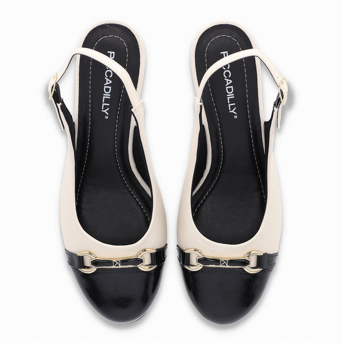 Zapato Mujer Negro/Blanco Laura 63 Piccadilly