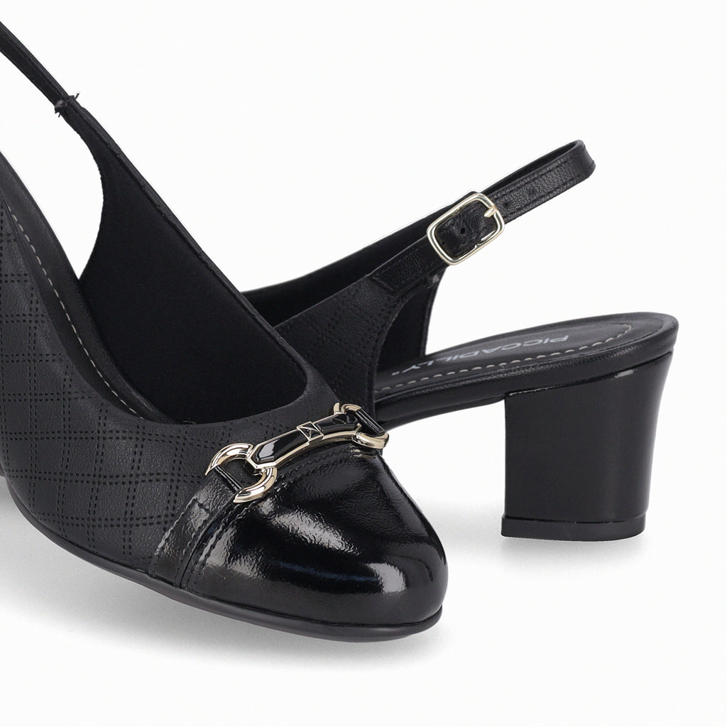 Zapato Mujer Negro Laura 63 Piccadilly