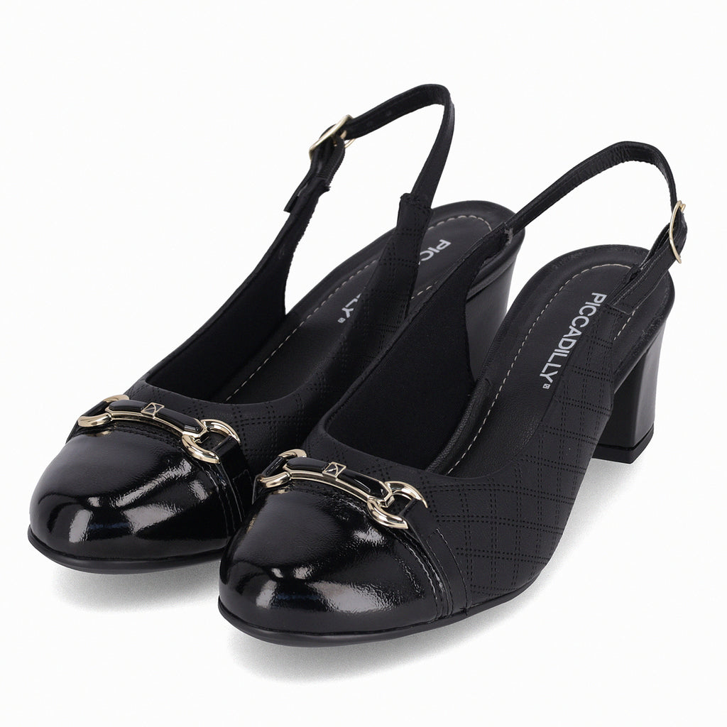 Zapato Mujer Negro Laura 63 Piccadilly