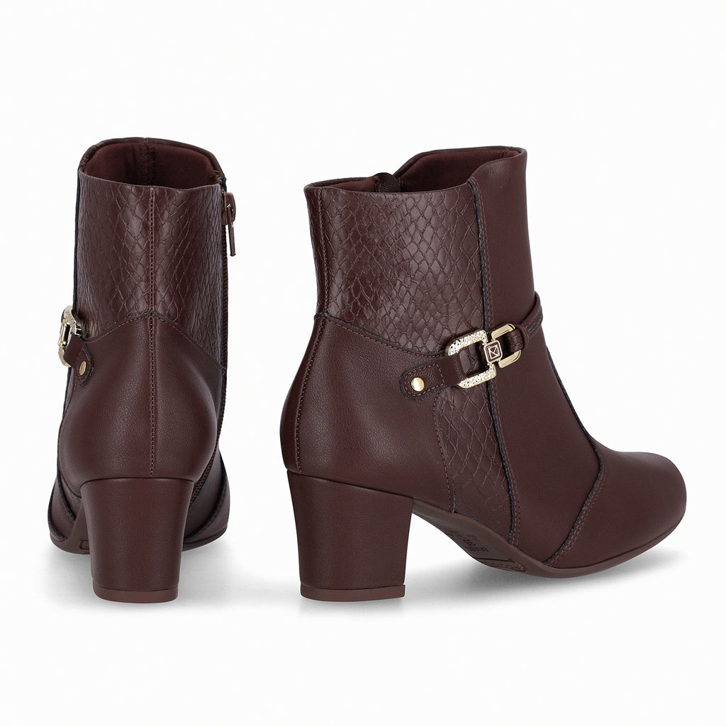 Bota Mujer Chocolate Laura Piccadilly