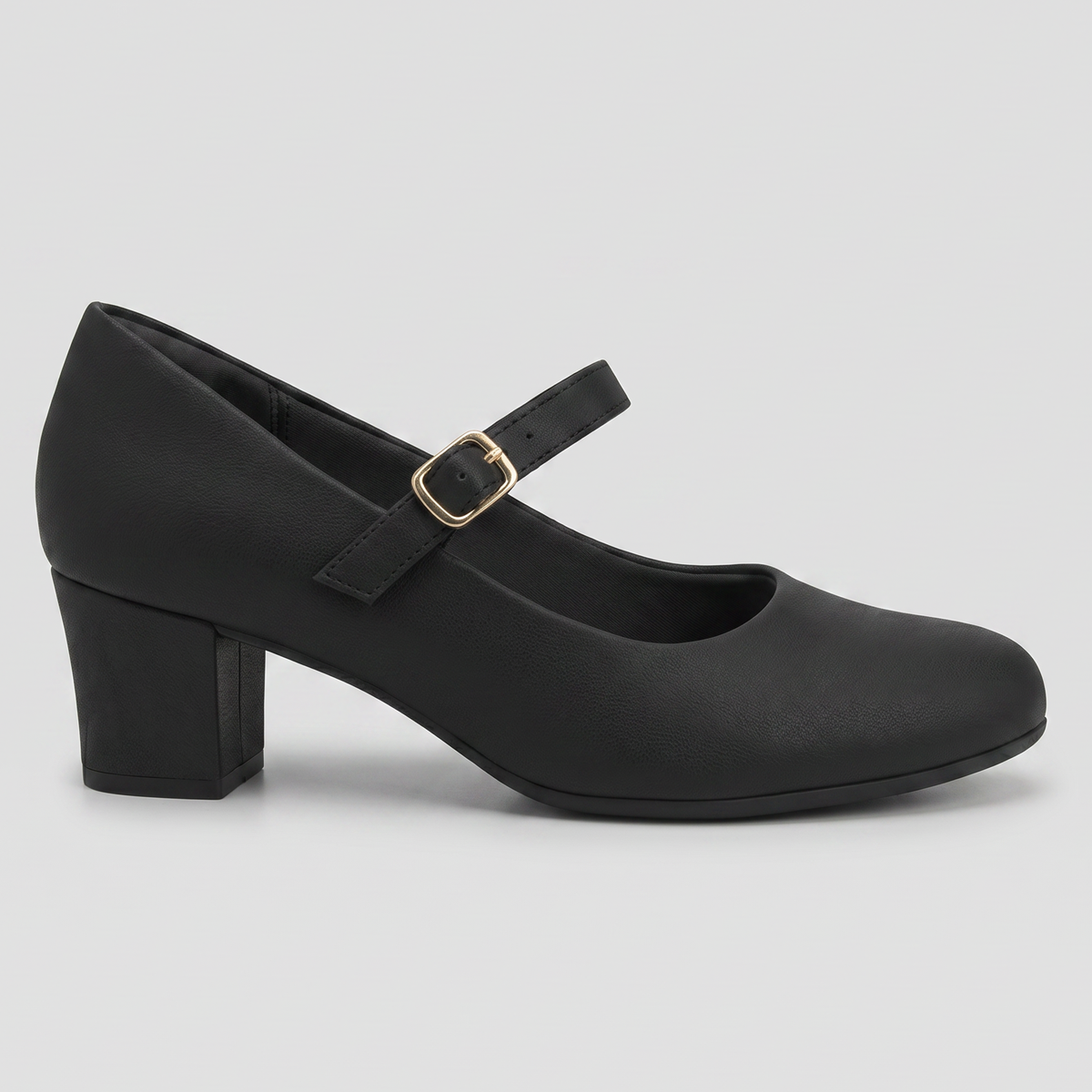 Zapato Mary Jane Mujer Negro Laura 04 Piccadilly
