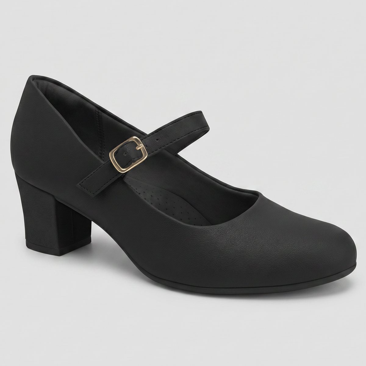 Zapato Mary Jane Mujer Negro Laura 04 Piccadilly
