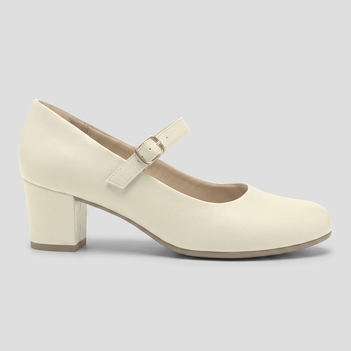 Zapato Mary Jane Mujer Crema Laura 04 Piccadilly