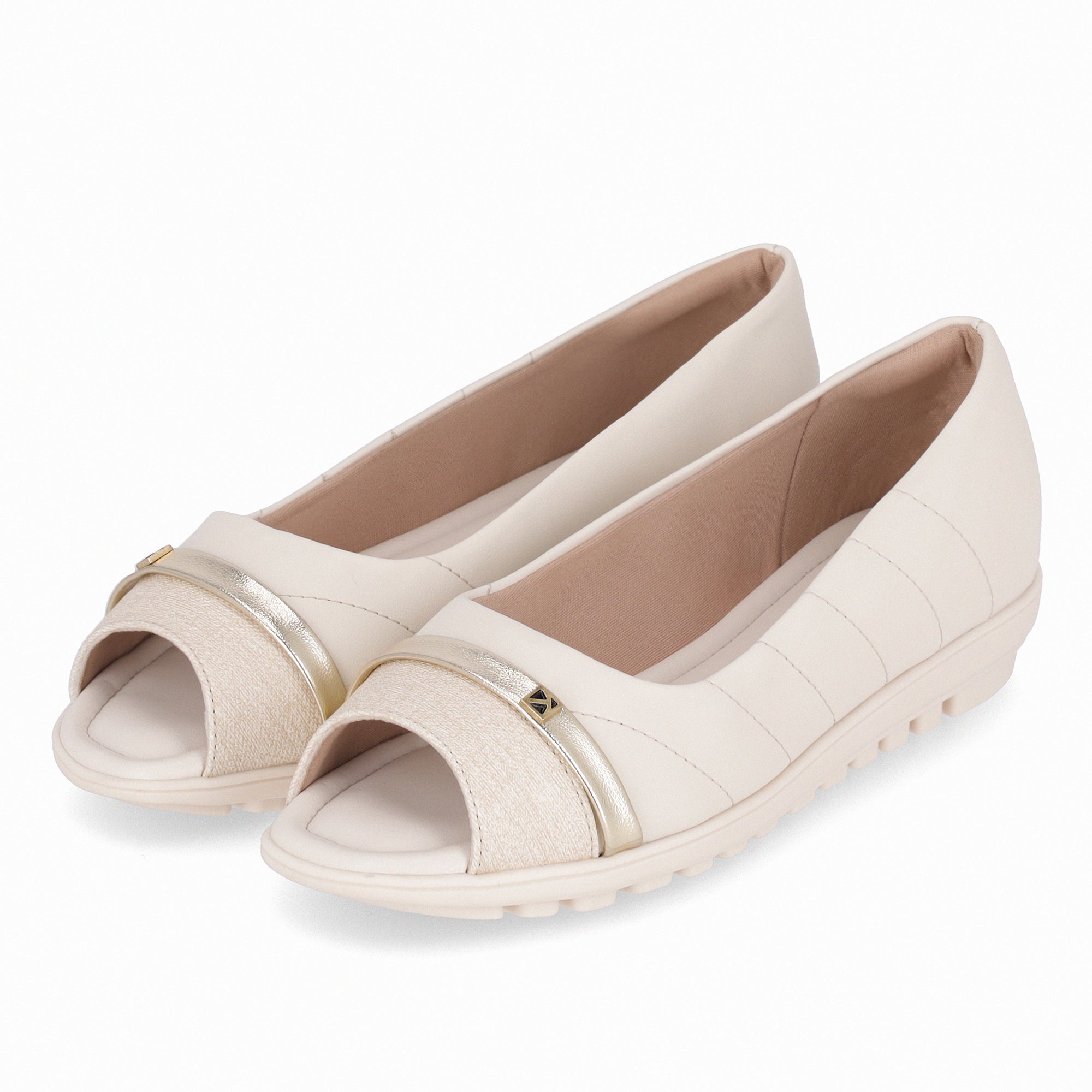 Zapato Mujer Crema Aline Piccadilly