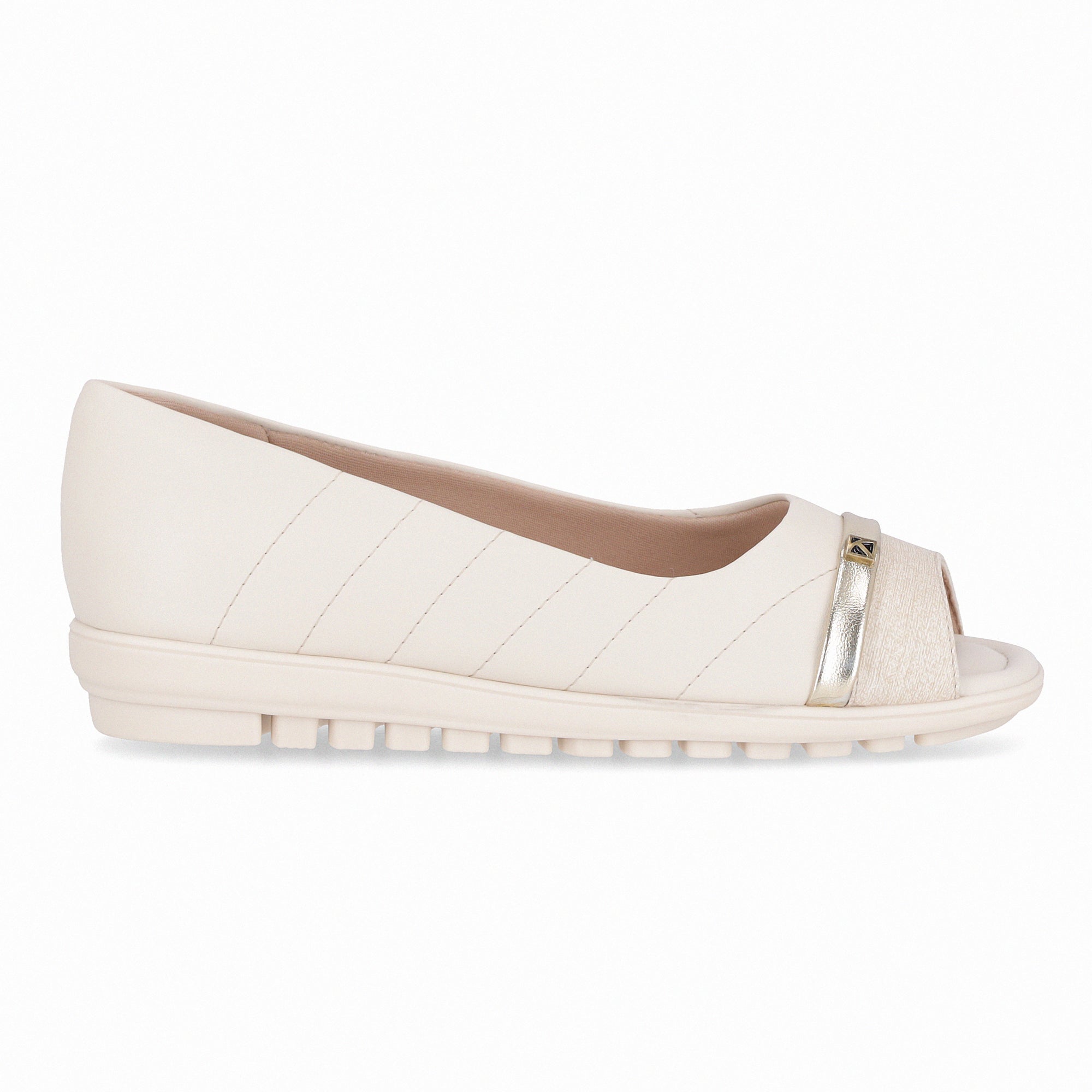 Zapato Mujer Crema Aline Piccadilly