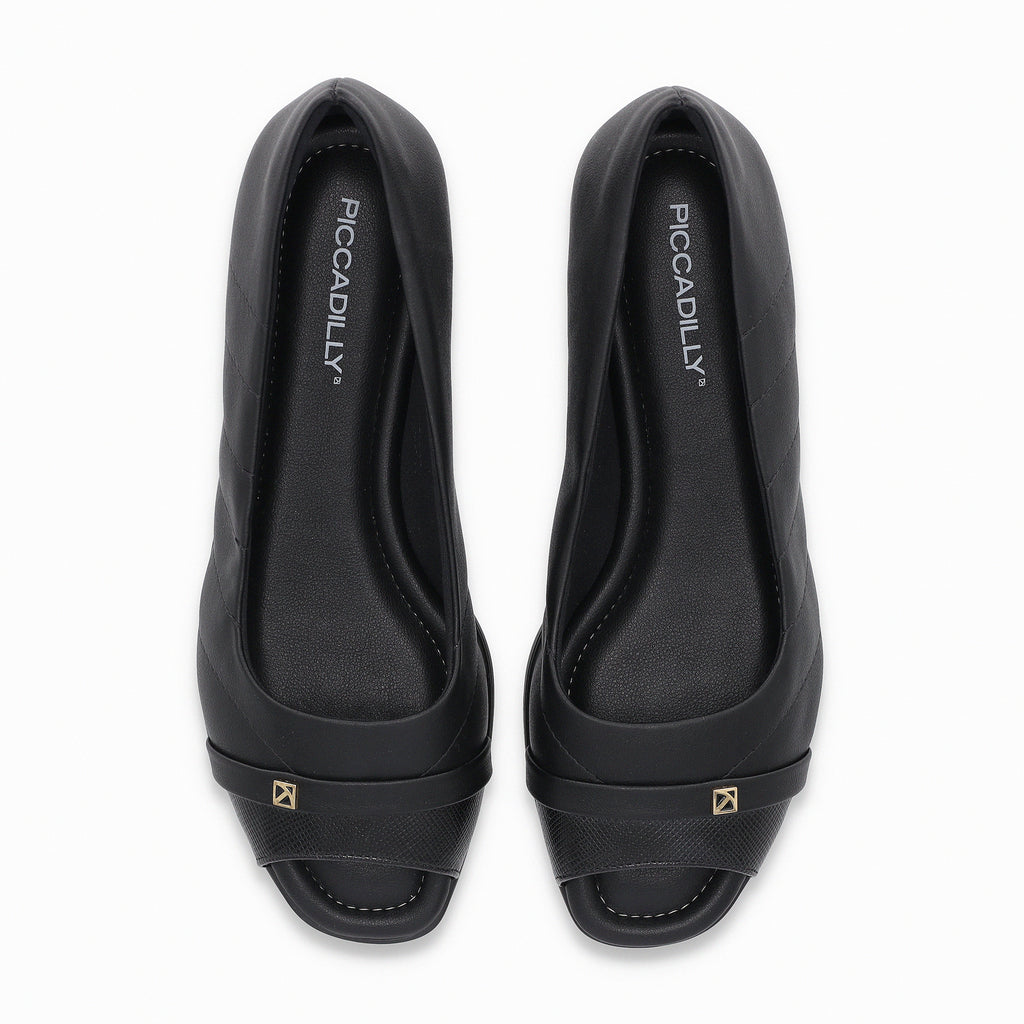 Zapato Mujer Negro Aline Piccadilly