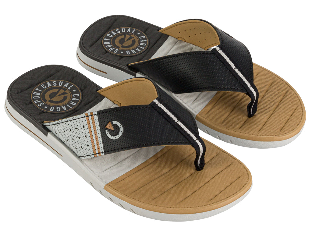 Sandalia Hombre Marrón Sevilha V  Cartago