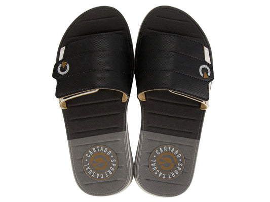 Sandalia Hombre Negro Sevilla Cartago