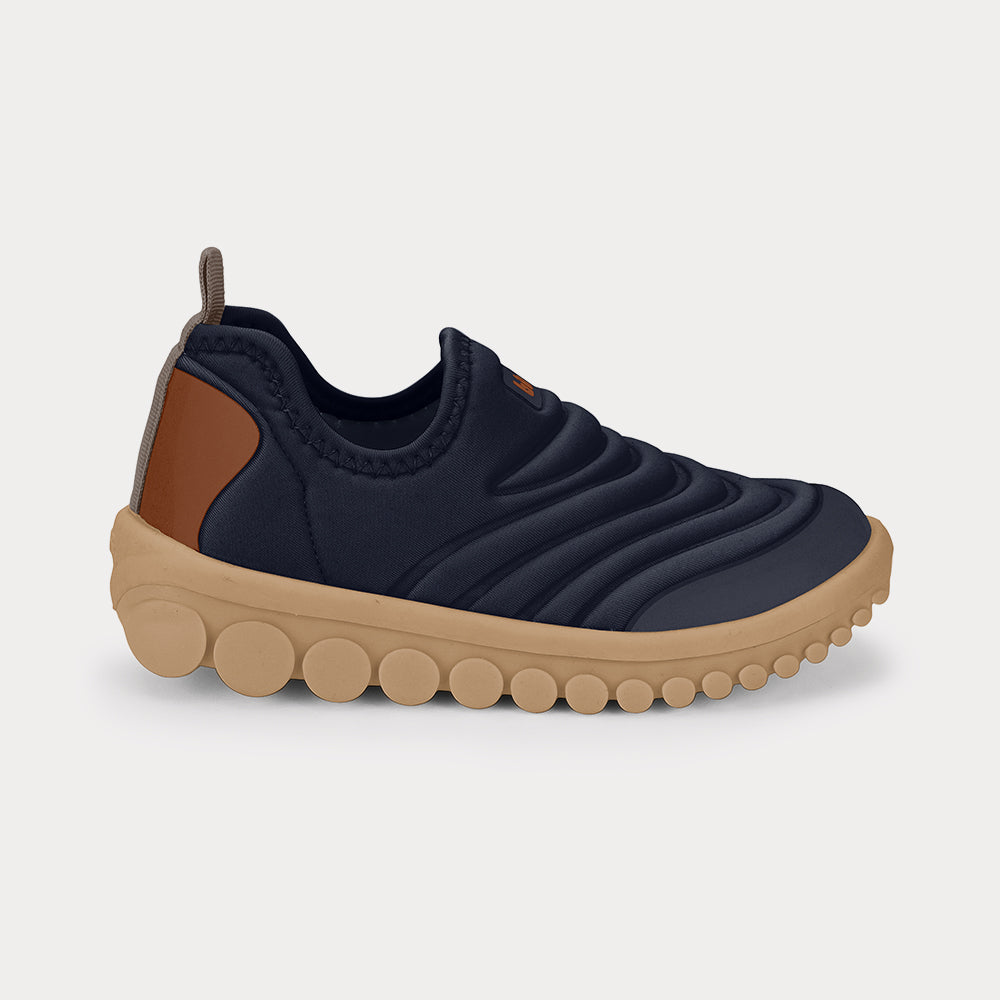 Zapatilla Infantil Azul/Café Rollrt 2.0 Bibi