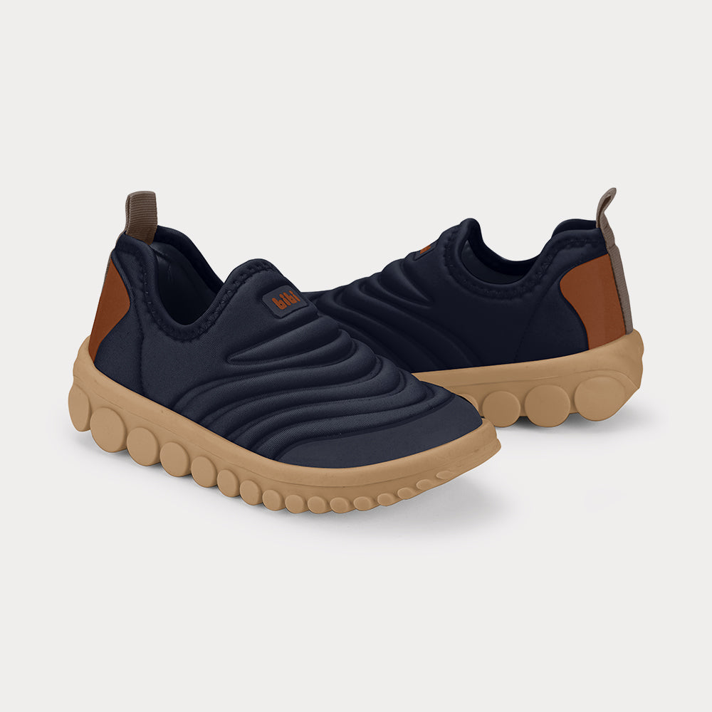 Zapatilla Infantil Azul/Café Rollrt 2.0 Bibi