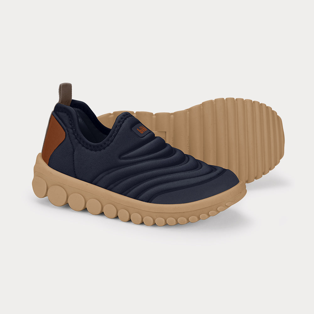 Zapatilla Infantil Azul/Café Rollrt 2.0 Bibi
