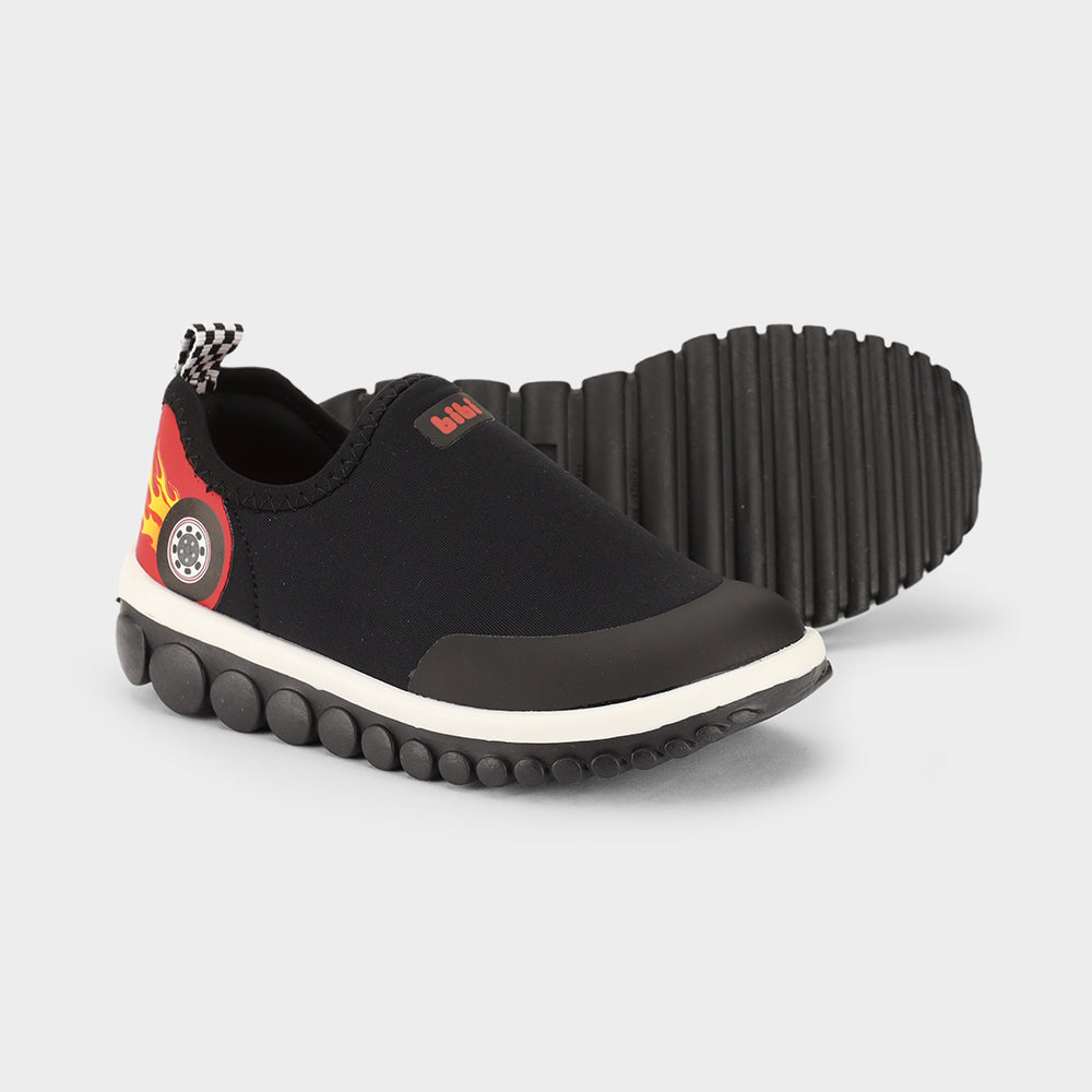 Zapatilla Infatil Negro/Rojo Roller 2.0 Bibi