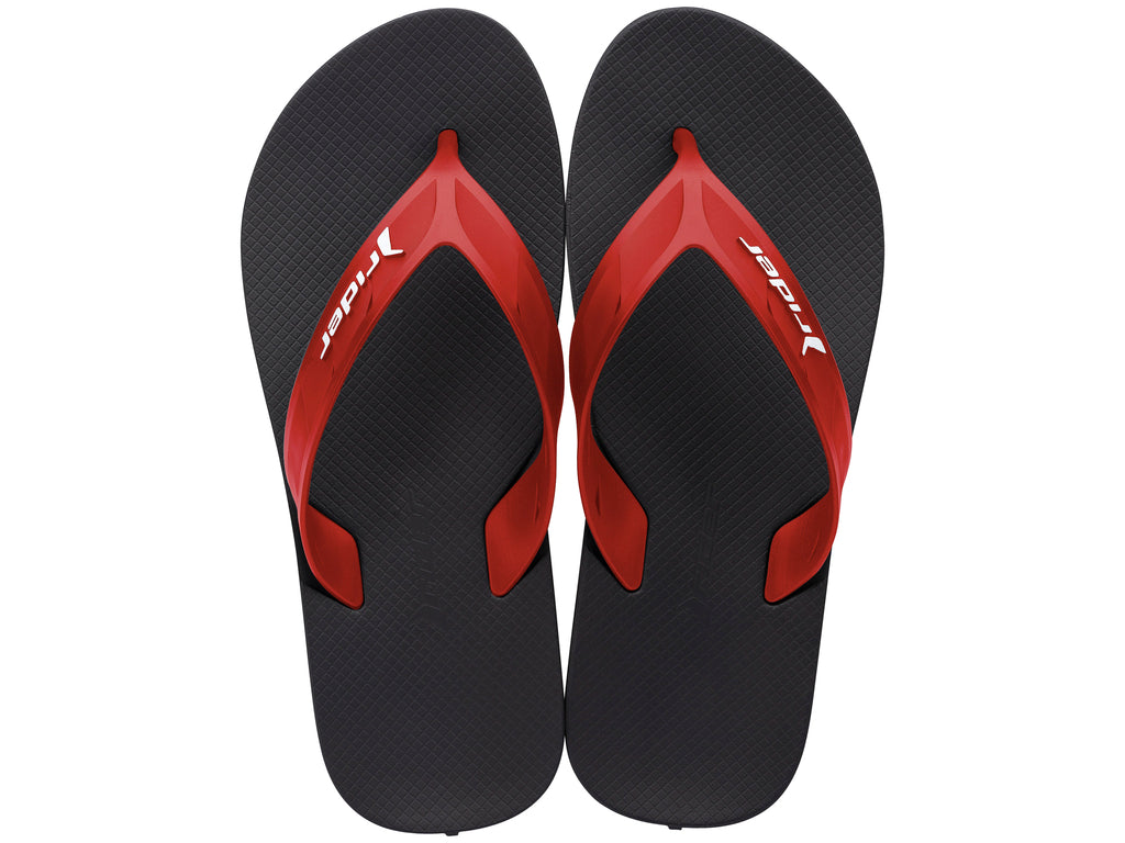 Sandalia Hombre Negro/Rojo Street Ad Rider