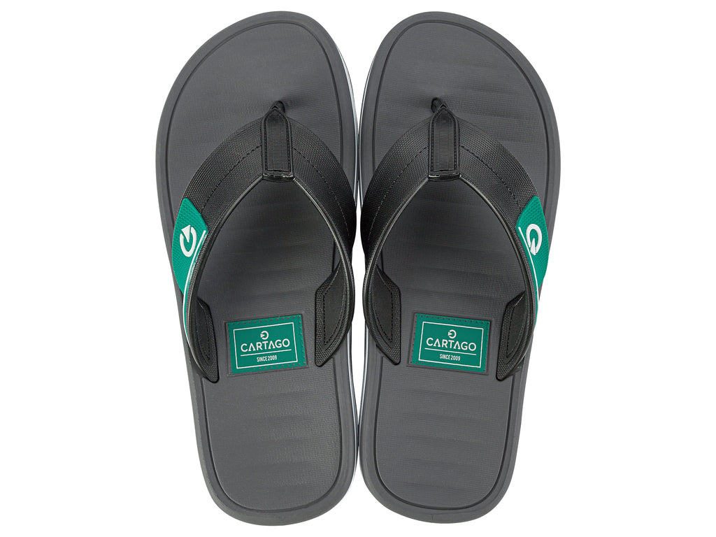 Sandalia Hombre Gris ParisThong 027  Cartago