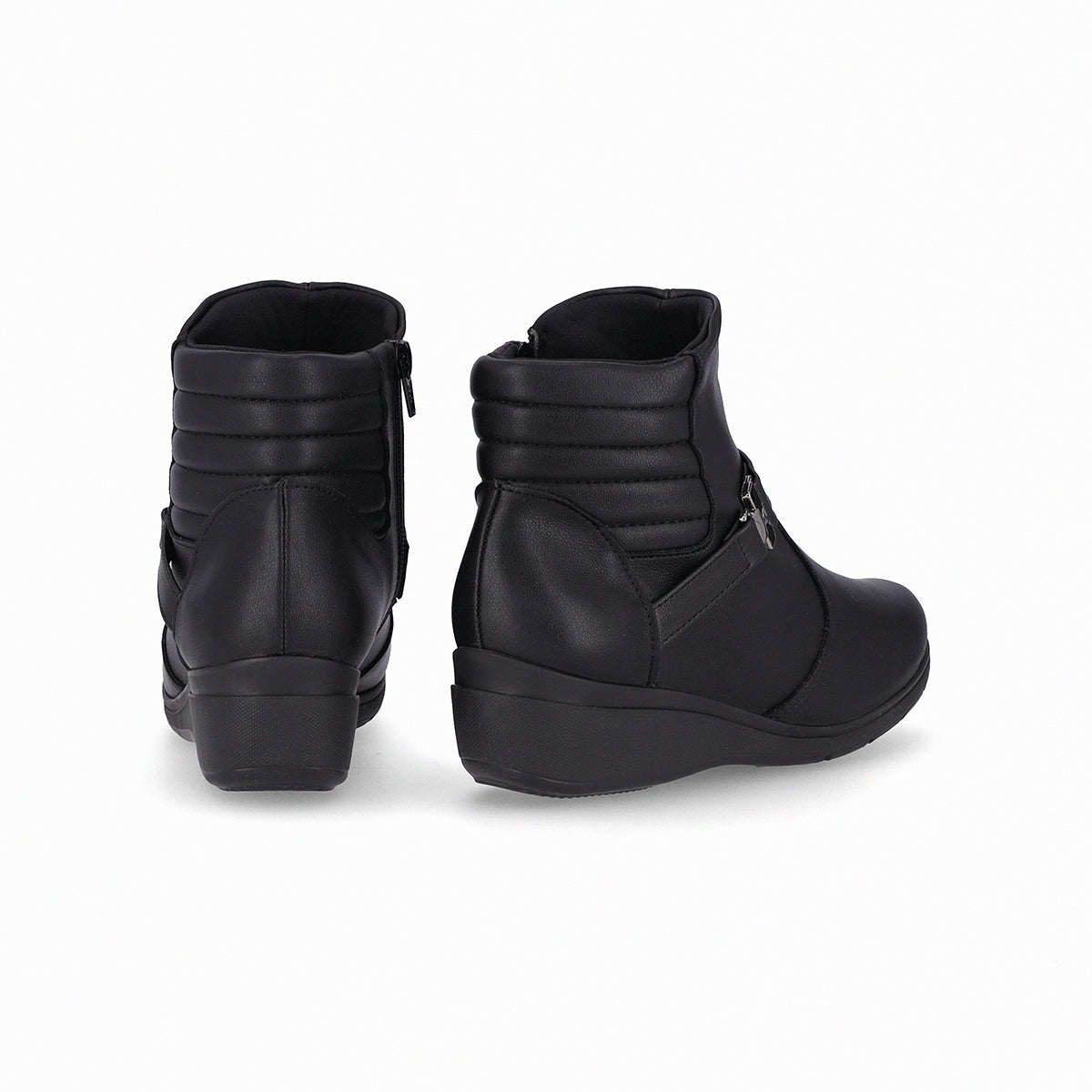 Bota Mujer Anabela Beth Negro Piccadilly