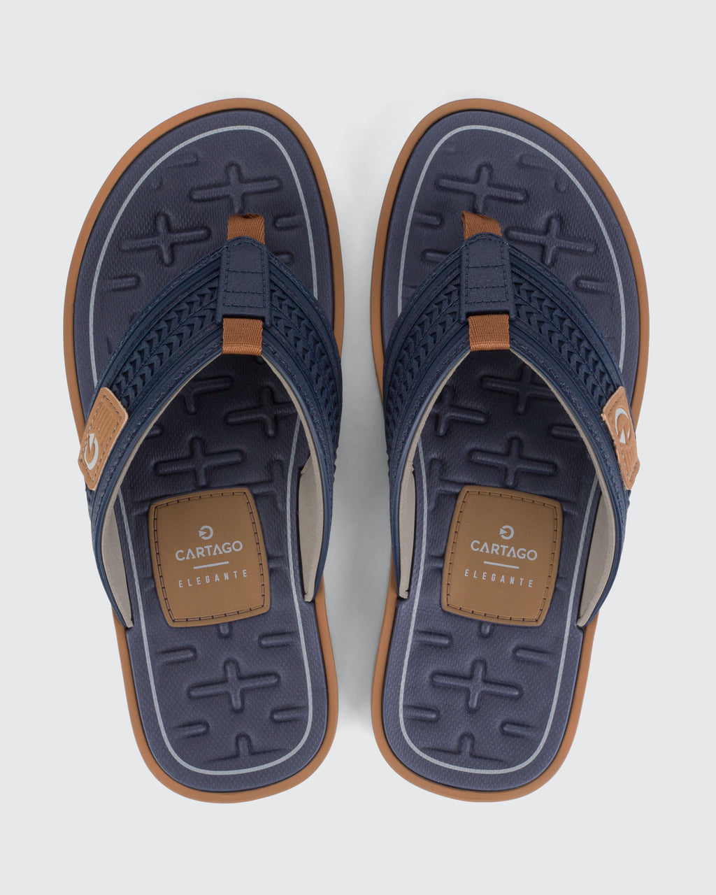 Sandalia Hombre Azul Lyon Cartago