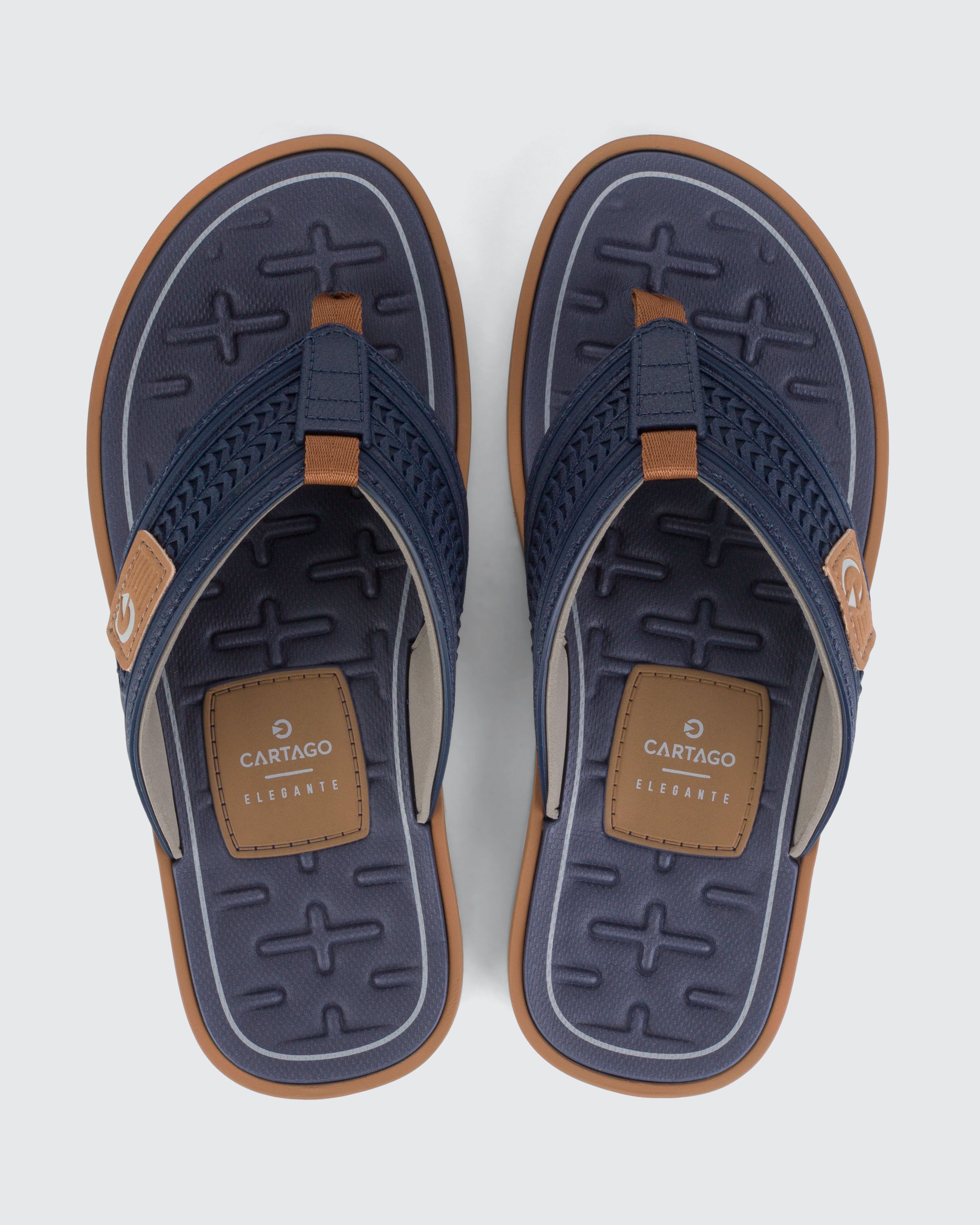 Sandalia Hombre Azul Lyon Cartago