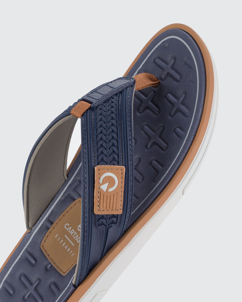 Sandalia Hombre Azul Lyon Cartago