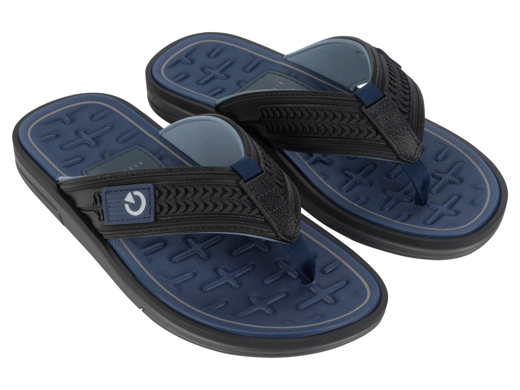 Sandalia Hombre Gris/Negro Lyon Cartago