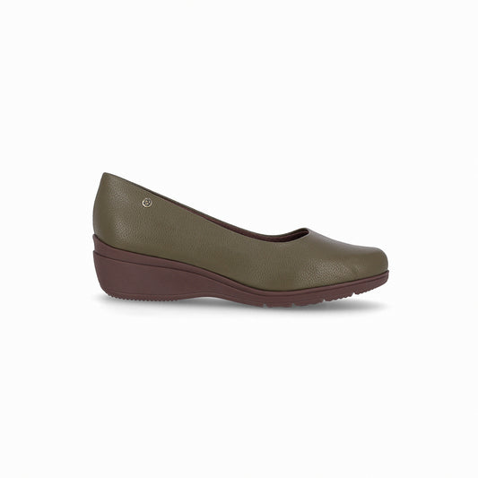 Zapato Mujer Verde Militar Beth 59 Piccadilly