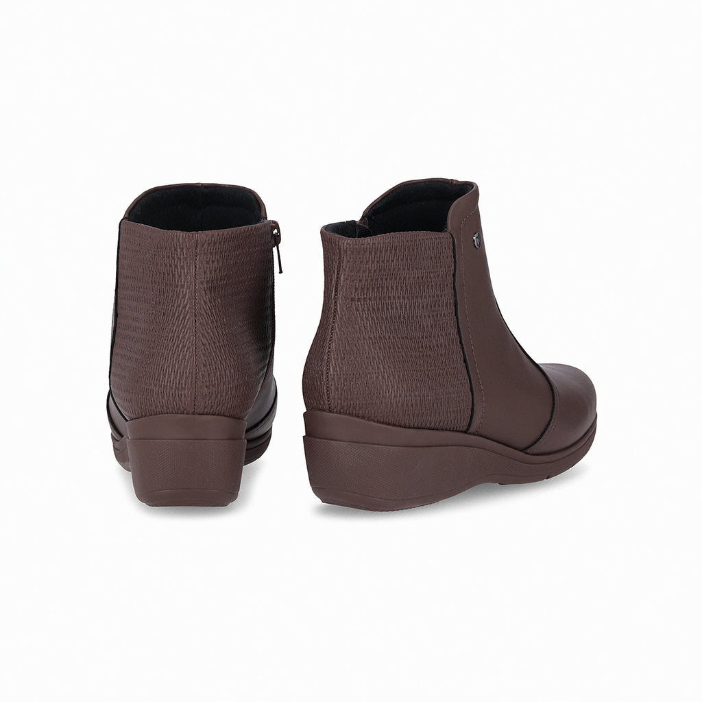 Bota Mujer Anabela Beth Chocolate Piccadilly